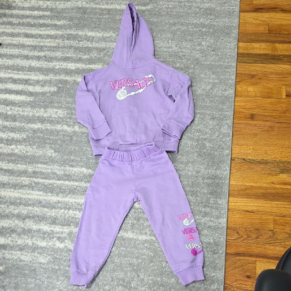 Versace Purple Sweatpants Joggers